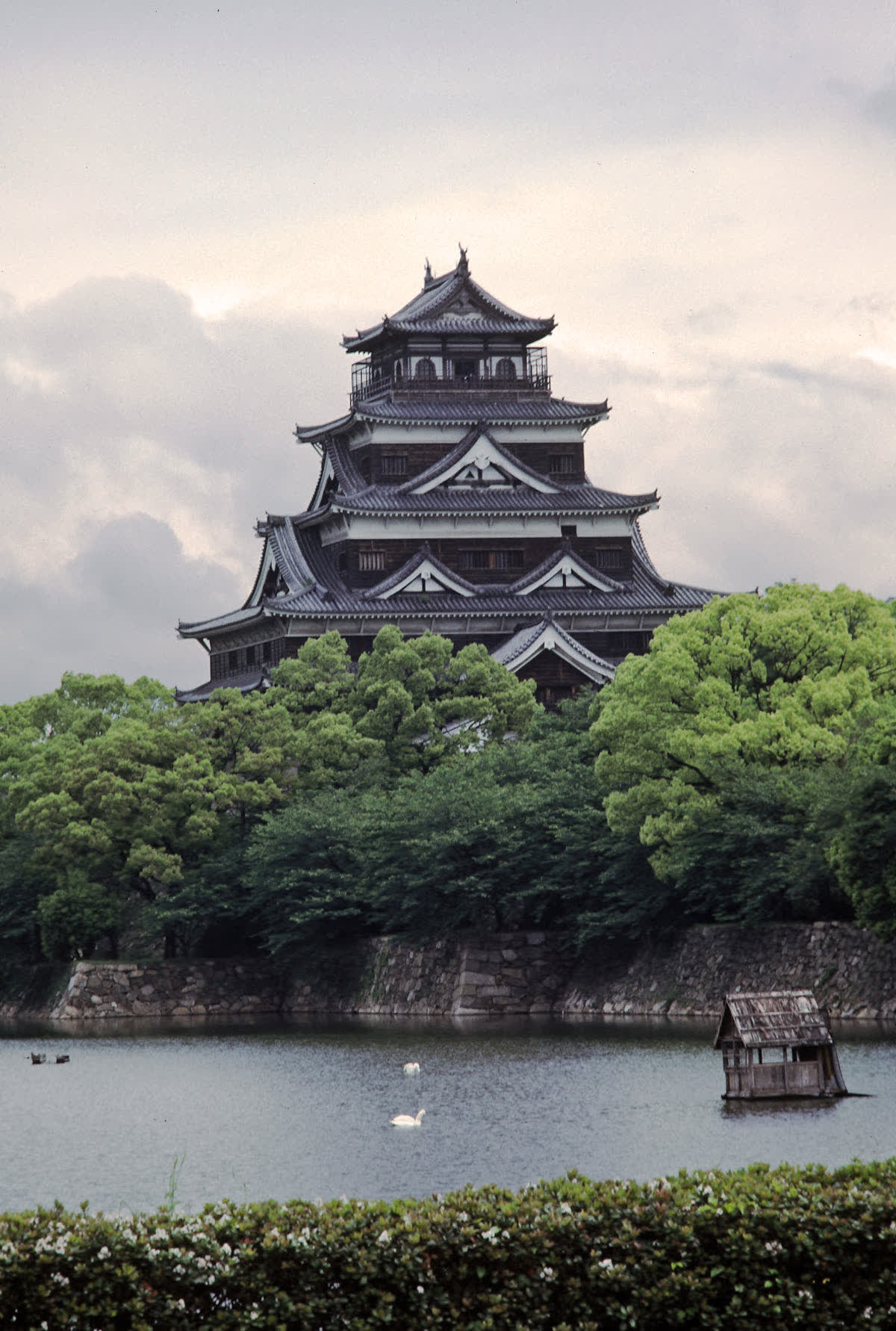 Hiroshima Castle reconstructed wooden keep