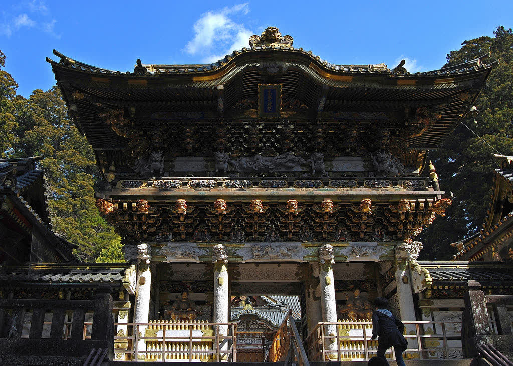 Yomeimon gate at Toshogu shrine